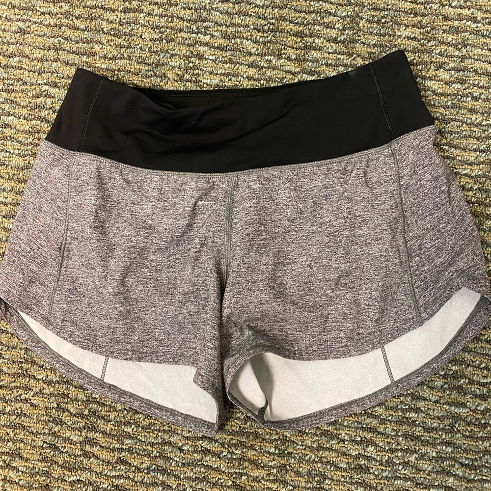 Lululemon speed up shorts size 4